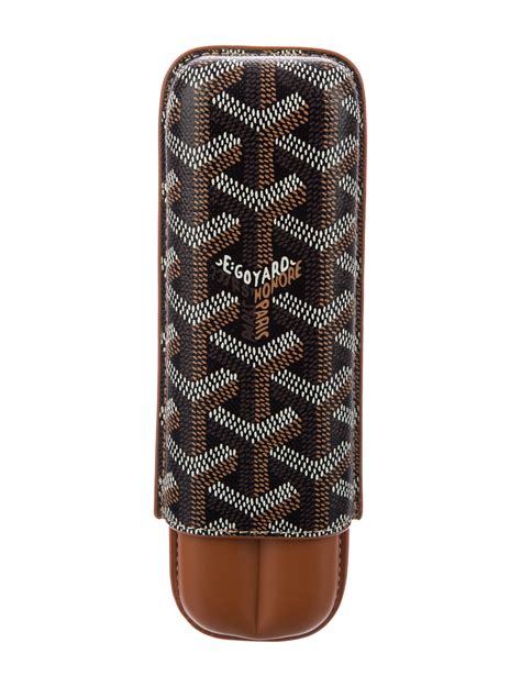 goyard mini lighter case|maison goyard cigar case.